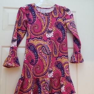 Long sleeve paisley shirt